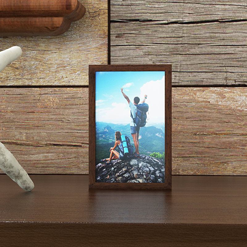 Loon Peak 2" Distressed Wood Picture Frame & Reviews Wayfair